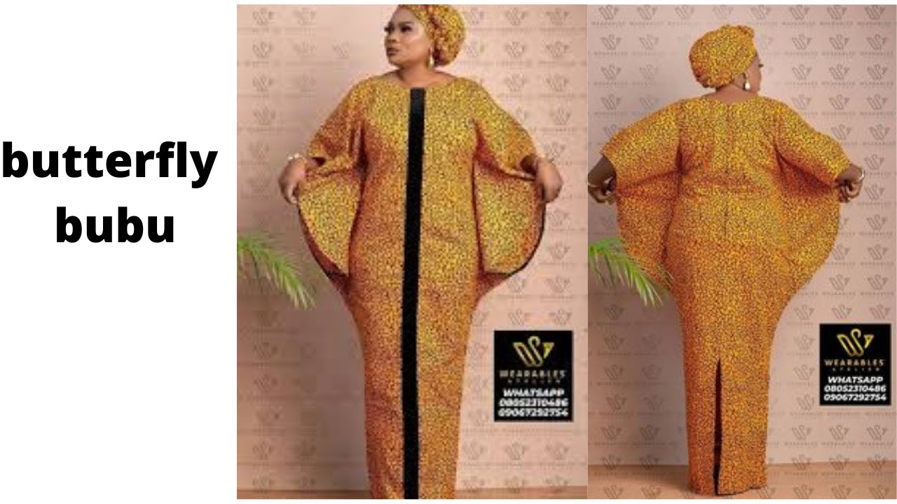 How to Make Trending Butterfly Bubu Dress