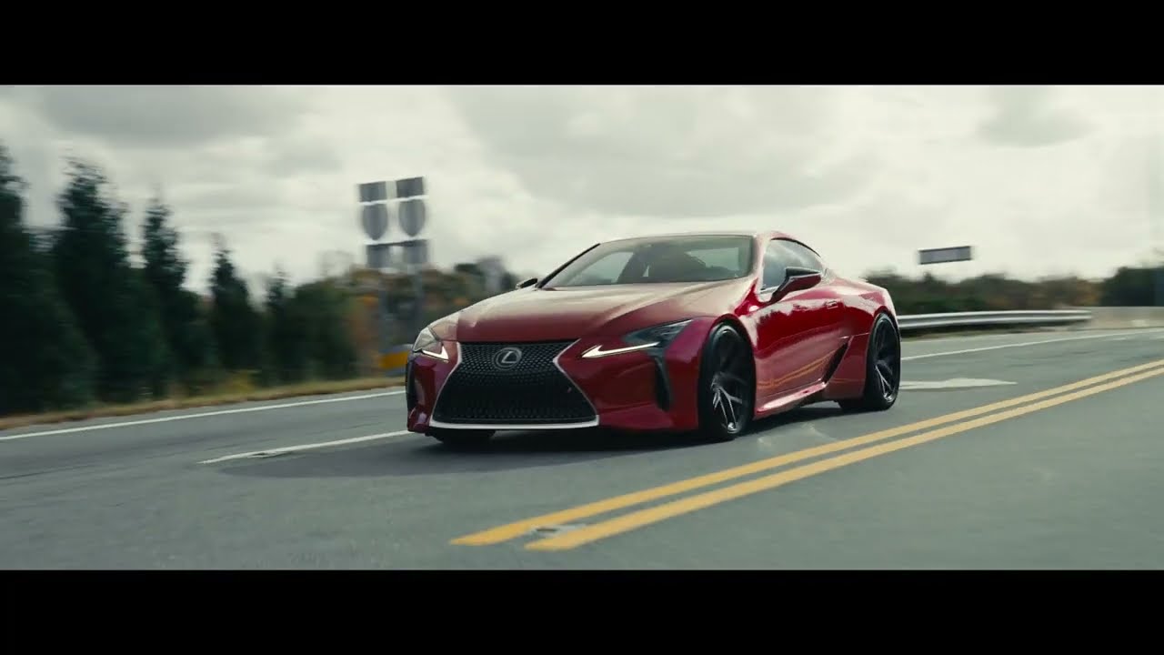 Lexus LC500 evening ride