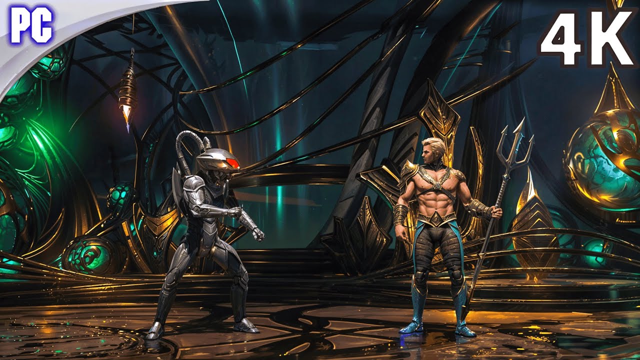 Injustice 2 | Black Manta vs Aquaman | PC Gameplay 4K