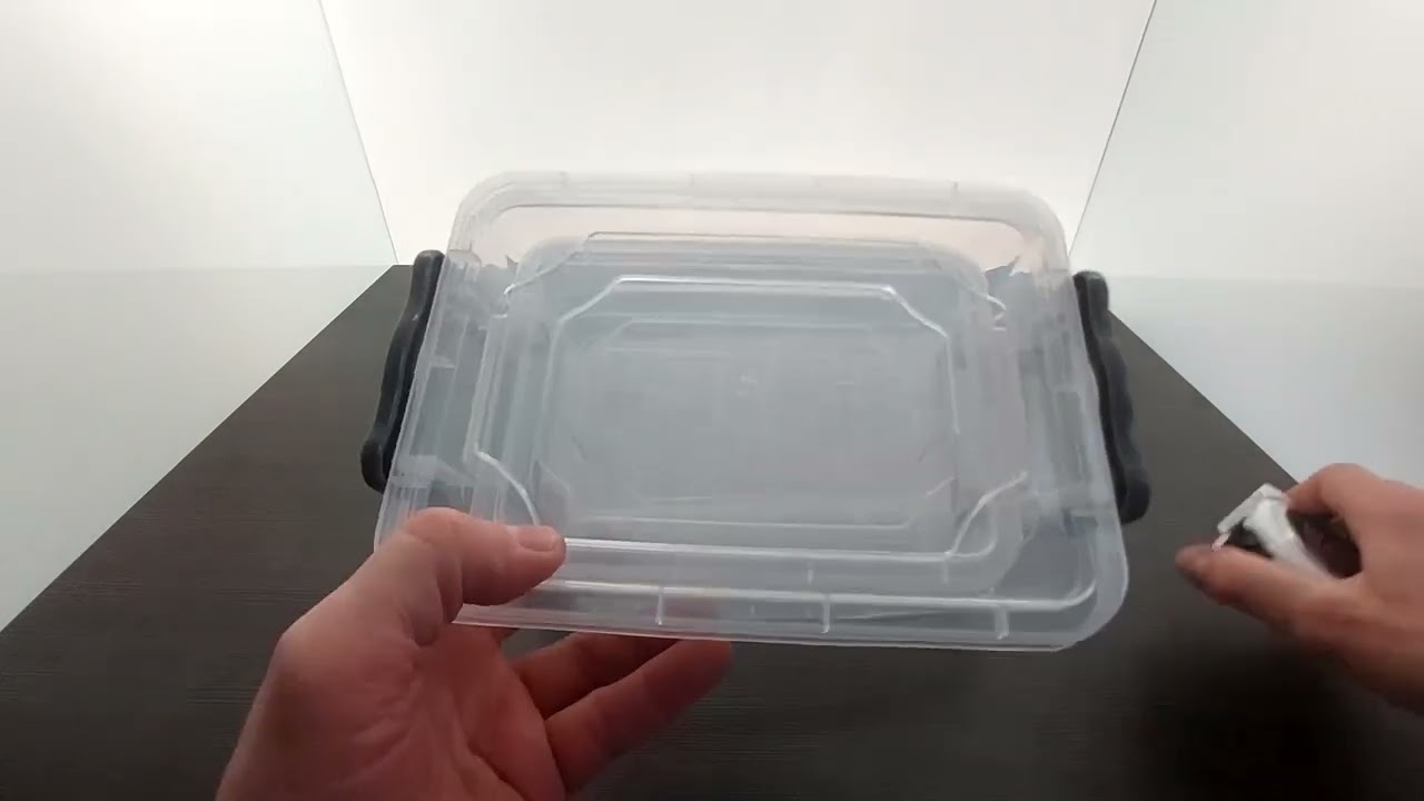 Plastová dóza obdlžníková 3 ks 0,6+1,2+2 L