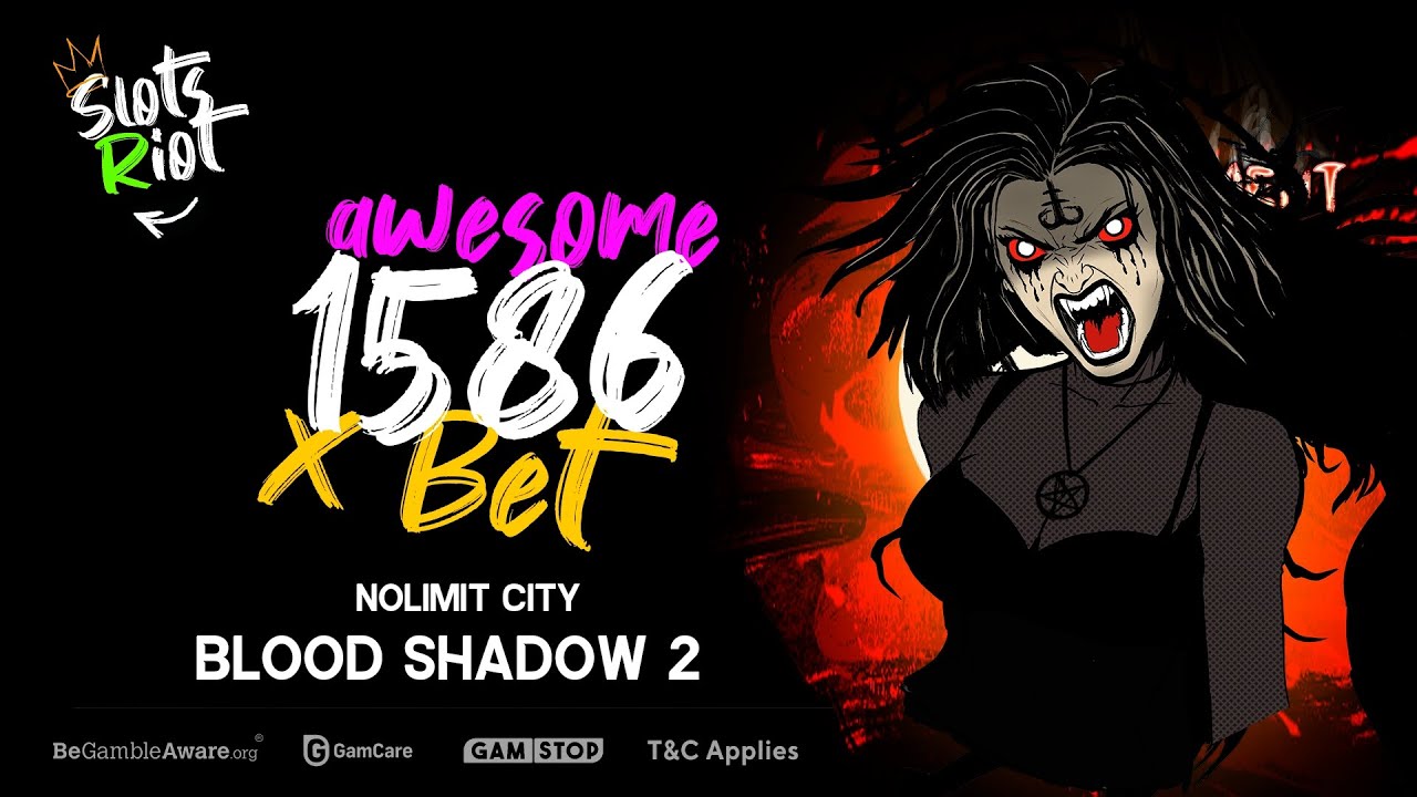 🤩 1586 | AMAZING WIN 🚀 Blood Shadow 2 (NoLimit City)