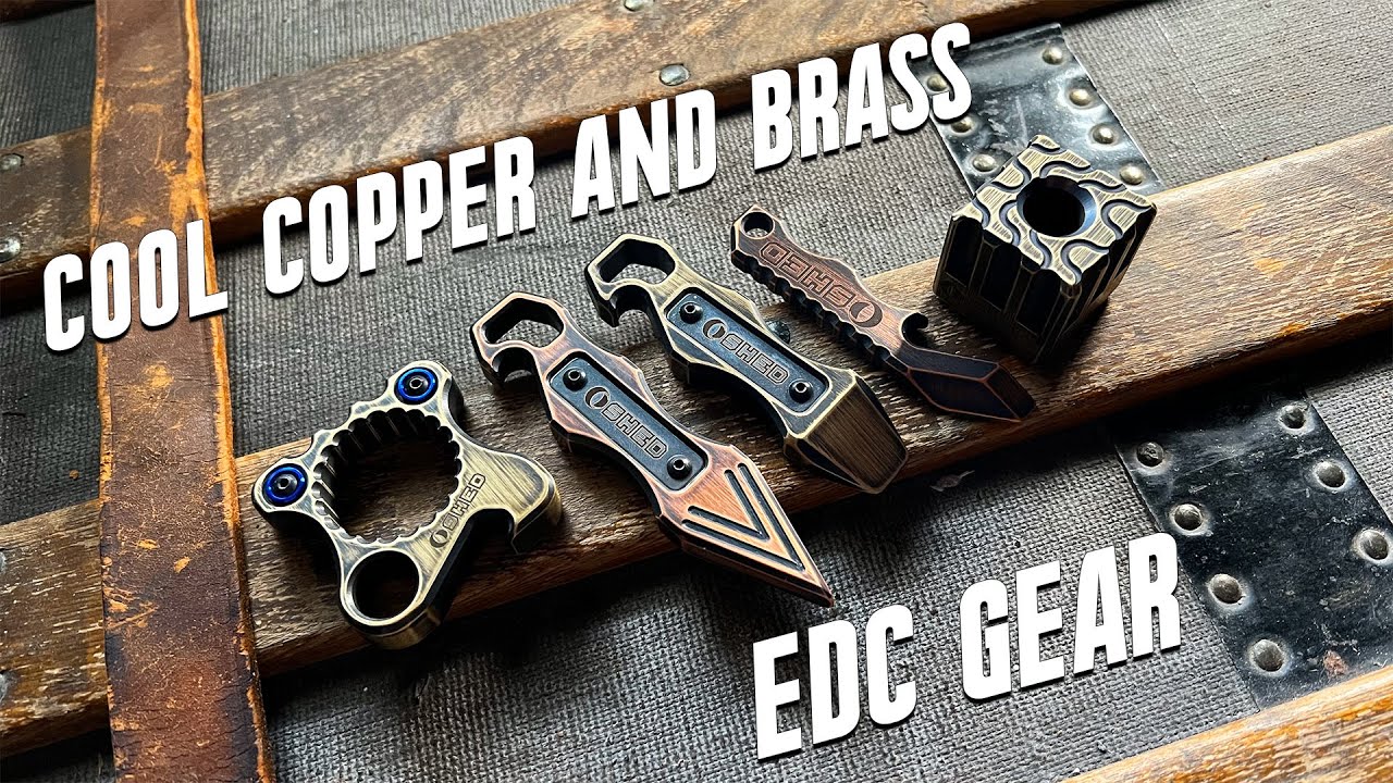 New Copper & Brass EDC Gear from Obuy / Copper Shed (Everyday Carry 2024)