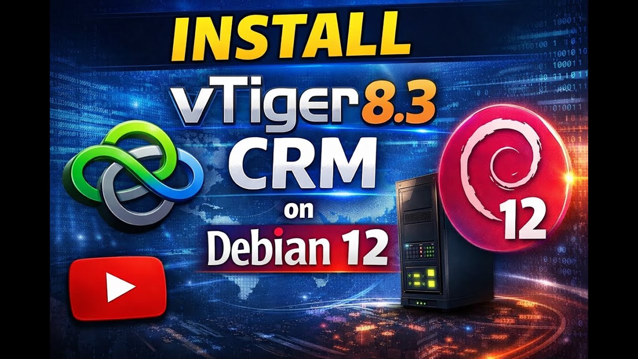 Install vTiger_8.3_CRM on Debian 12 Step_By_Step!