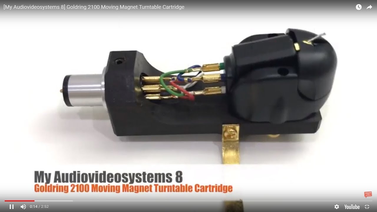 Goldring 2100 Moving Magnet Turntable Cartridge #a8