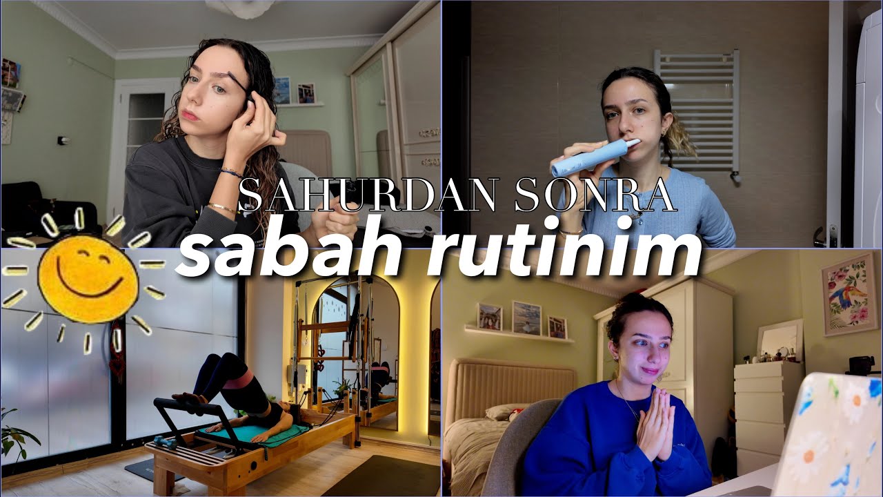 BERABER VERİMLİ BİR SABAH GEÇİRELİM | Pilates,Pyhton Çalışalım | Ramazanda Sabah Rutinim🫶🏻
