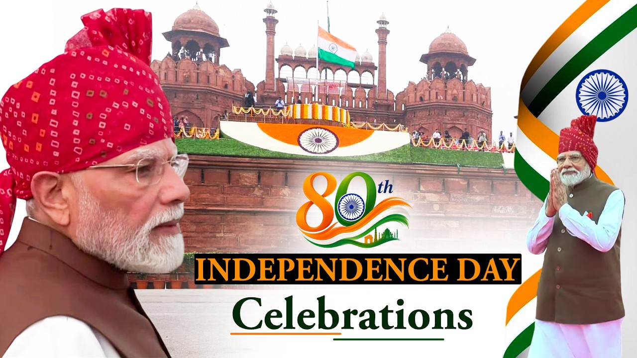 80th Independence Day LIVE | PM Modi LIVE from the Red Fort | India Freedom | 15 August | New Delhi