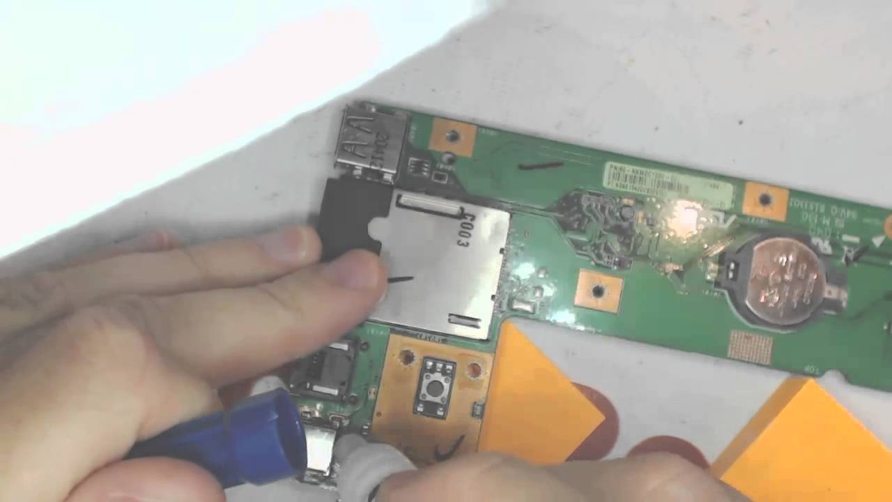 Asus K52N broken socket input port connector laptop power Jack Repair fix