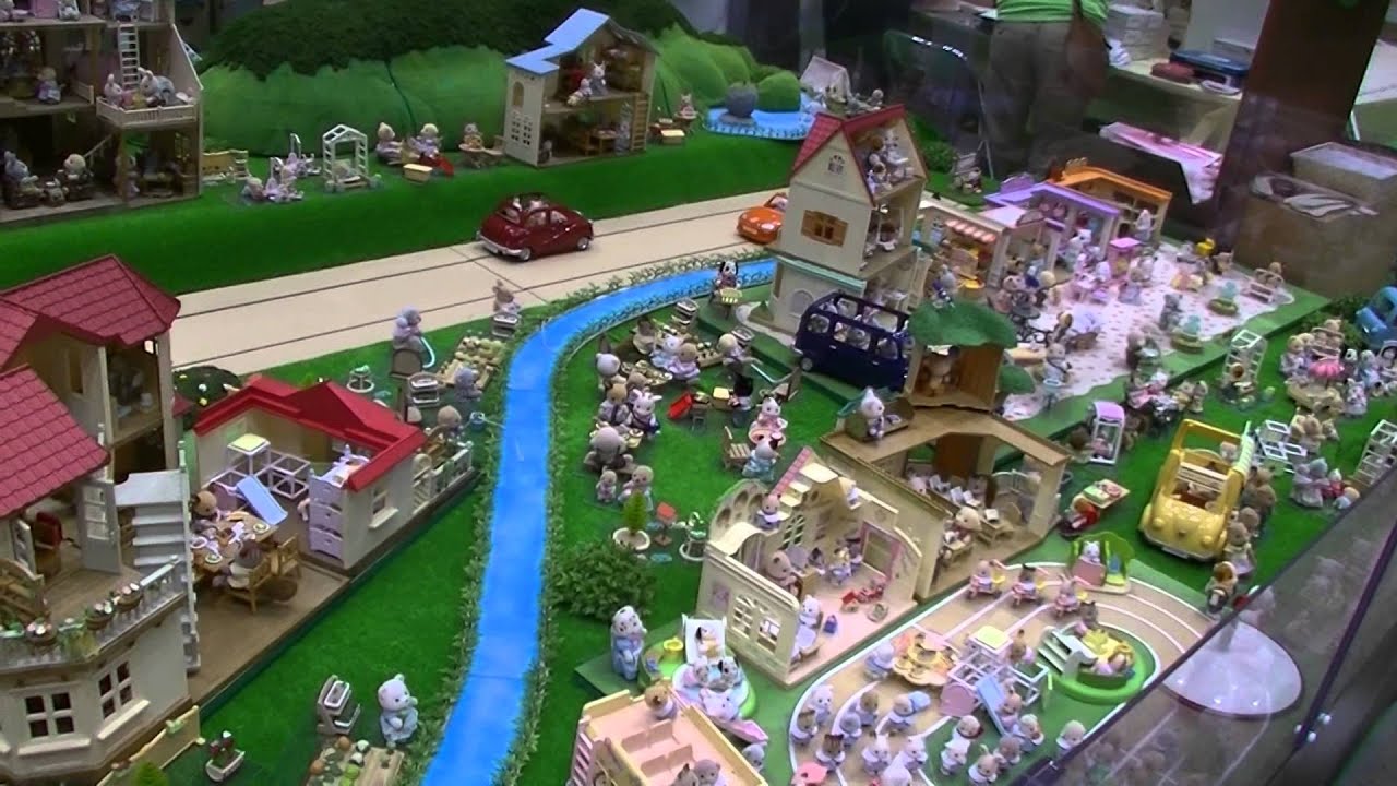 シルバニアファミリー巨大ジオラマ  Sylvanian Families Diorama：東京おもちゃショー2015