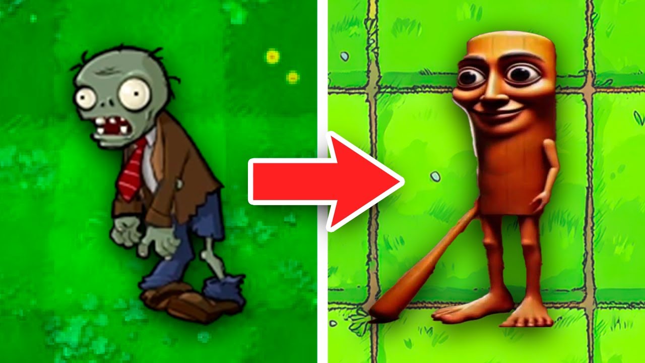 Я Изменил Зомби в Plants vs Zombies с Помощью ИИ!