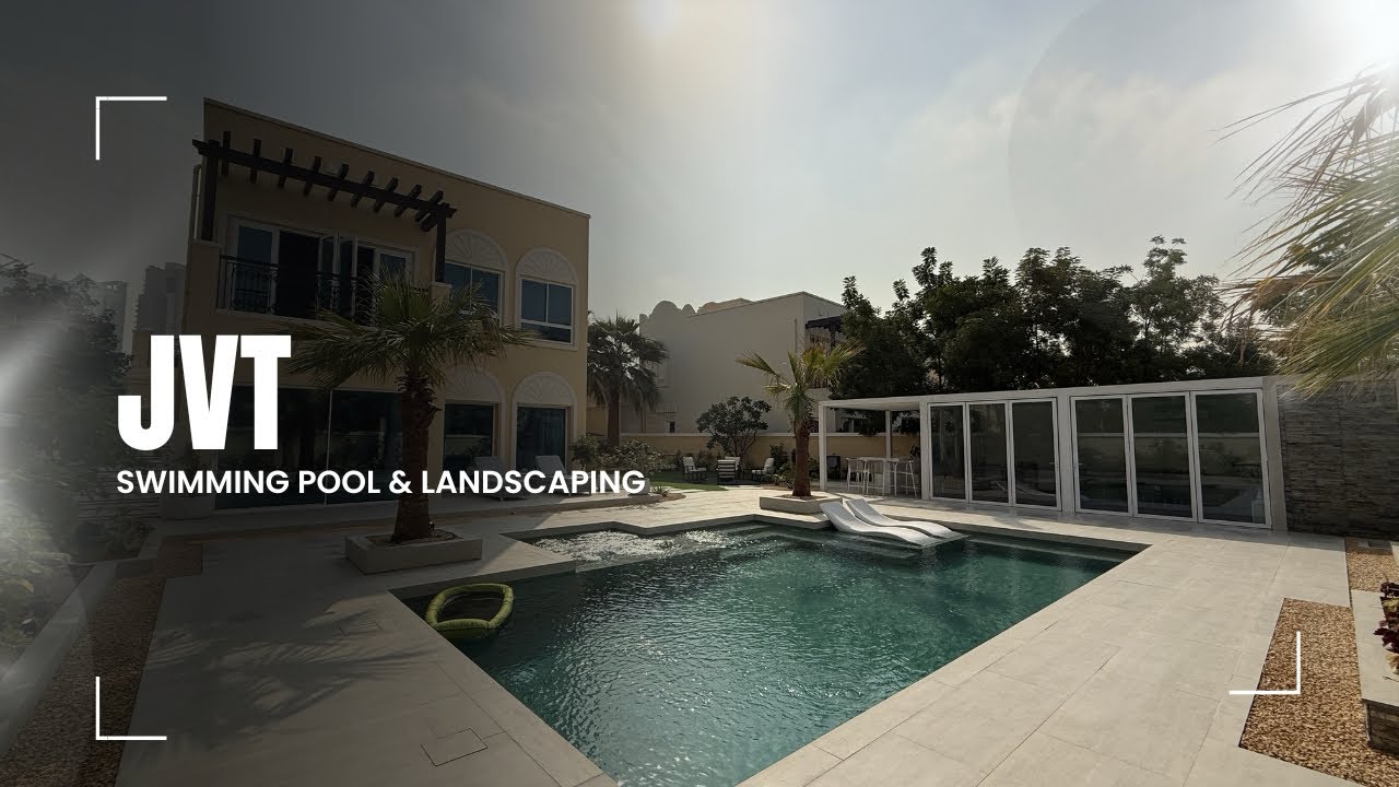 Landscaping & Pergola Project @Jumeirah Village Triangle| Dubai | KCJ Interiors & Exteriors