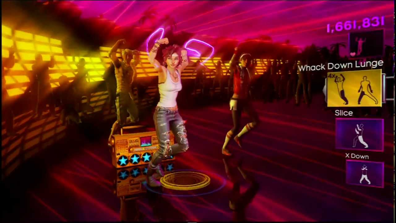 Dance Central 2 Emilia dances Commander