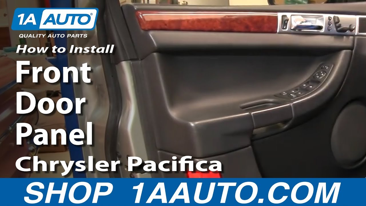 How To Remove Front Door Panel 04-08 Chrysler Pacifica