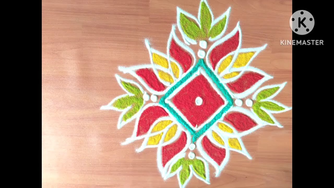Daily muggu 🏵️ easy muggu 🏵️ simple design muggu 🏵️ please subscribe 🙏🙏🙏