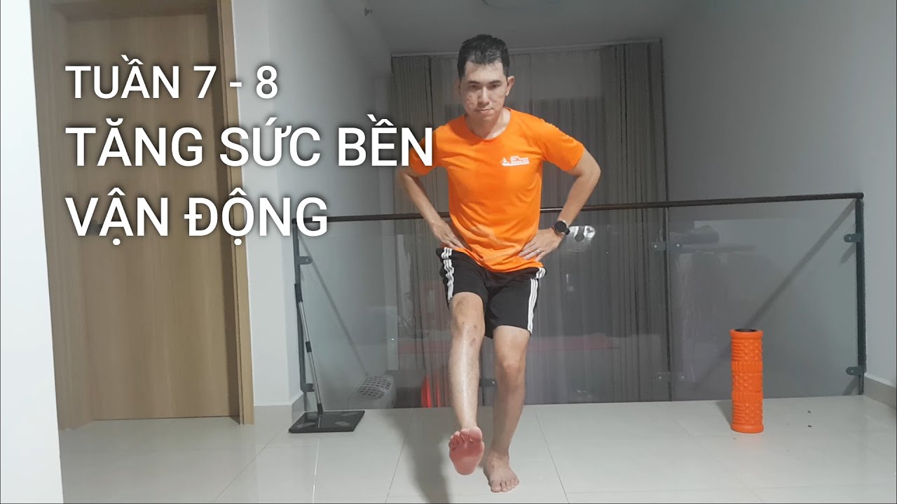 Tuần 7 - 8 | Tập phục hồi chức năng dây chằng chéo trước