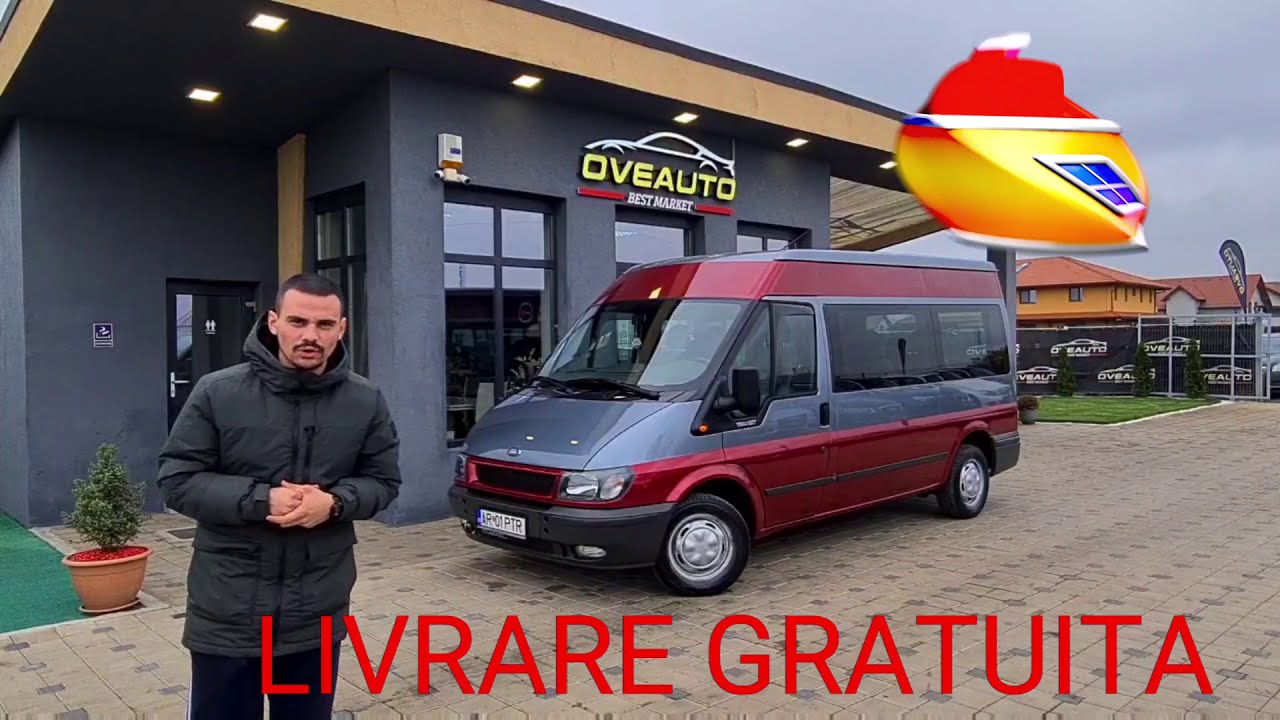 FORD TRANSIT ~ 8+1 LOCURI ~ 3999 EURO ~ LIVRARE GRATUITA/Garantie/Finantare/Buy Back