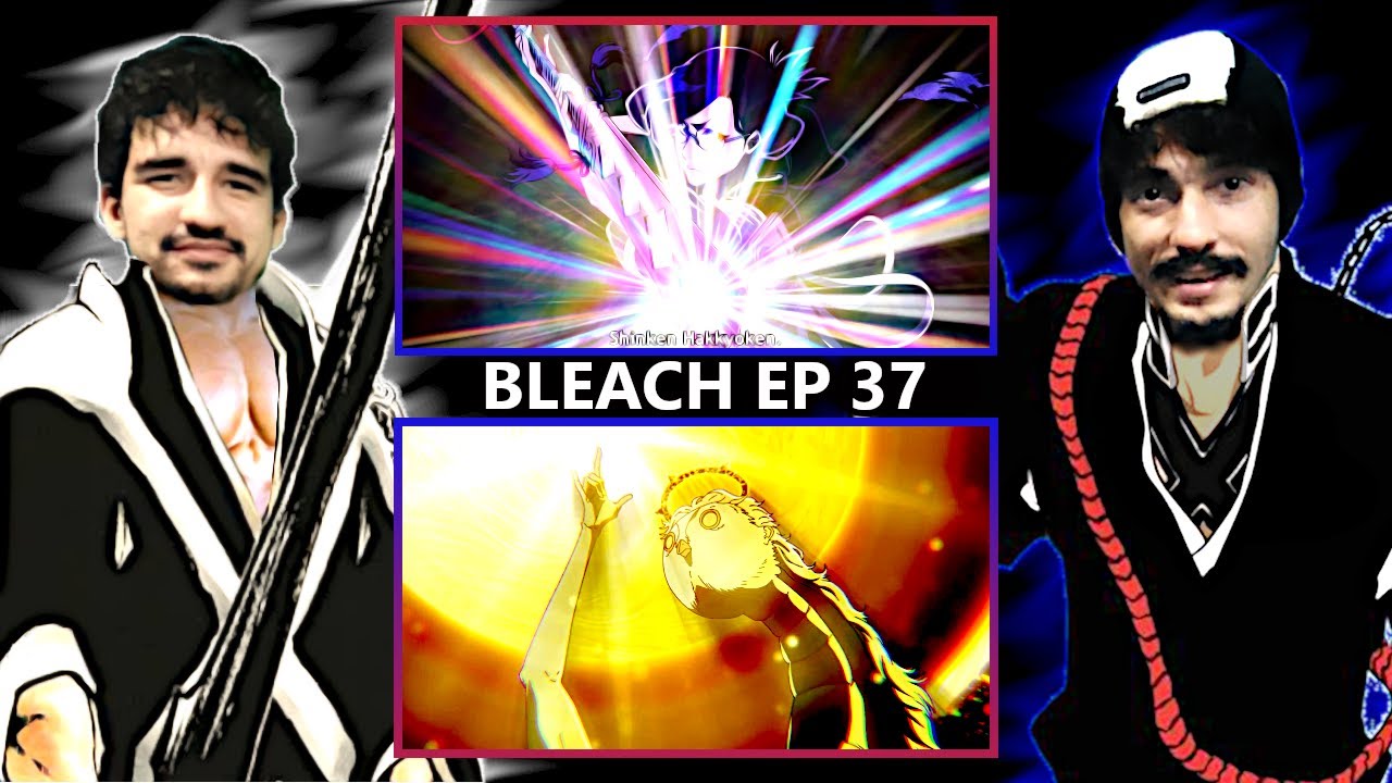 ( NANAO E KYORAKU VS LILLE BARRO ) REACT - BLEACH TYBW - EPISÓDIO 37