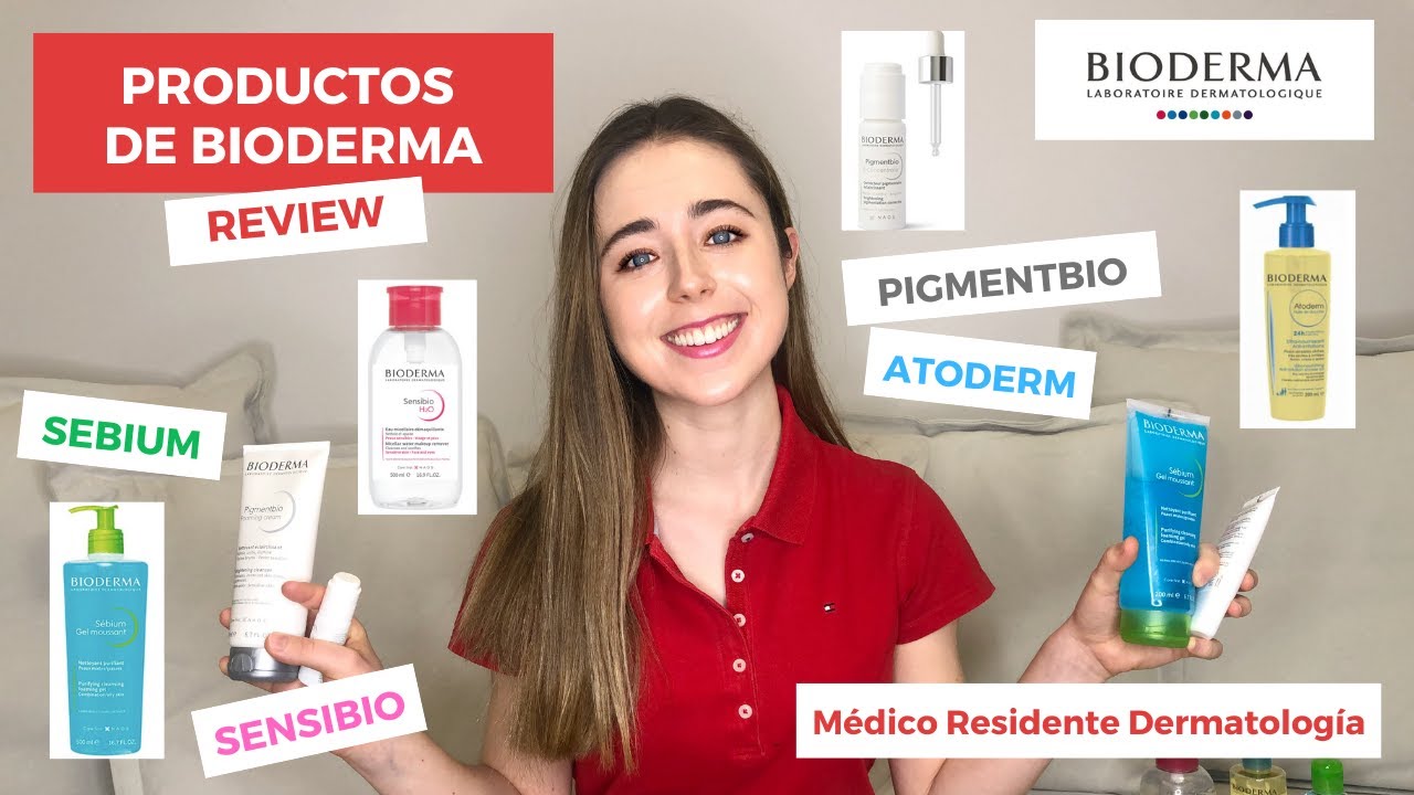 PRODUCTOS DE BIODERMA: REVIEW | ACNÉ, ROSÁCEA, MANCHAS, DERMATITIS | SEBIUM, SENSIBIO, PIGMENTBIO...