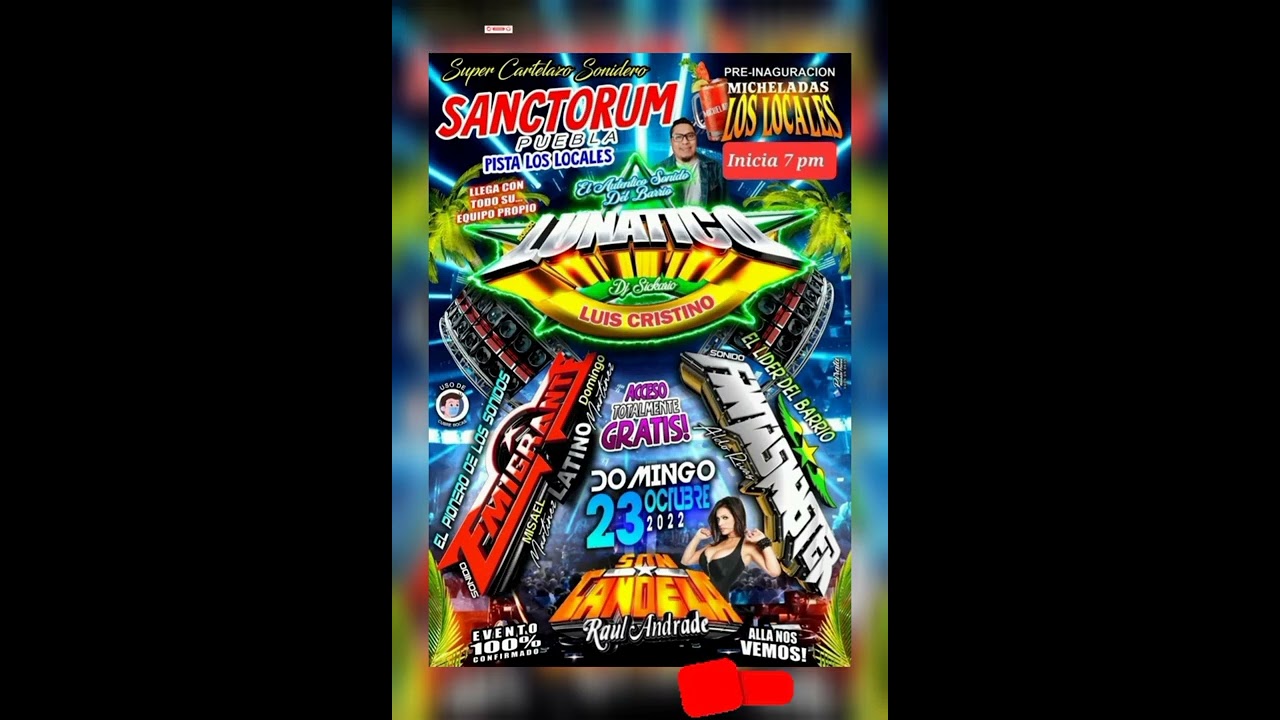 Quien Será (Cumbia Peruana 🇵🇪🌎) / Sonido Emigrante Latino ⭐ / Pista Los Locales Puebla 23/10/22
