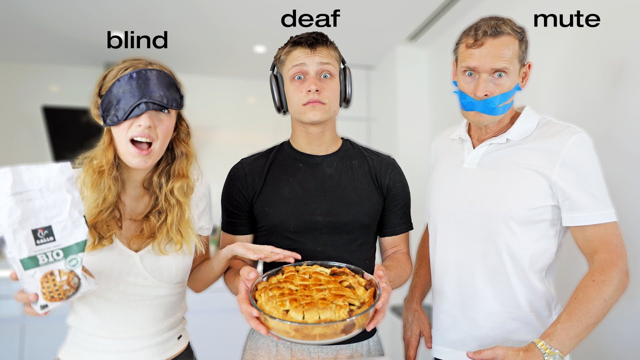 BLIND, DEAF, AND MUTE BAKING