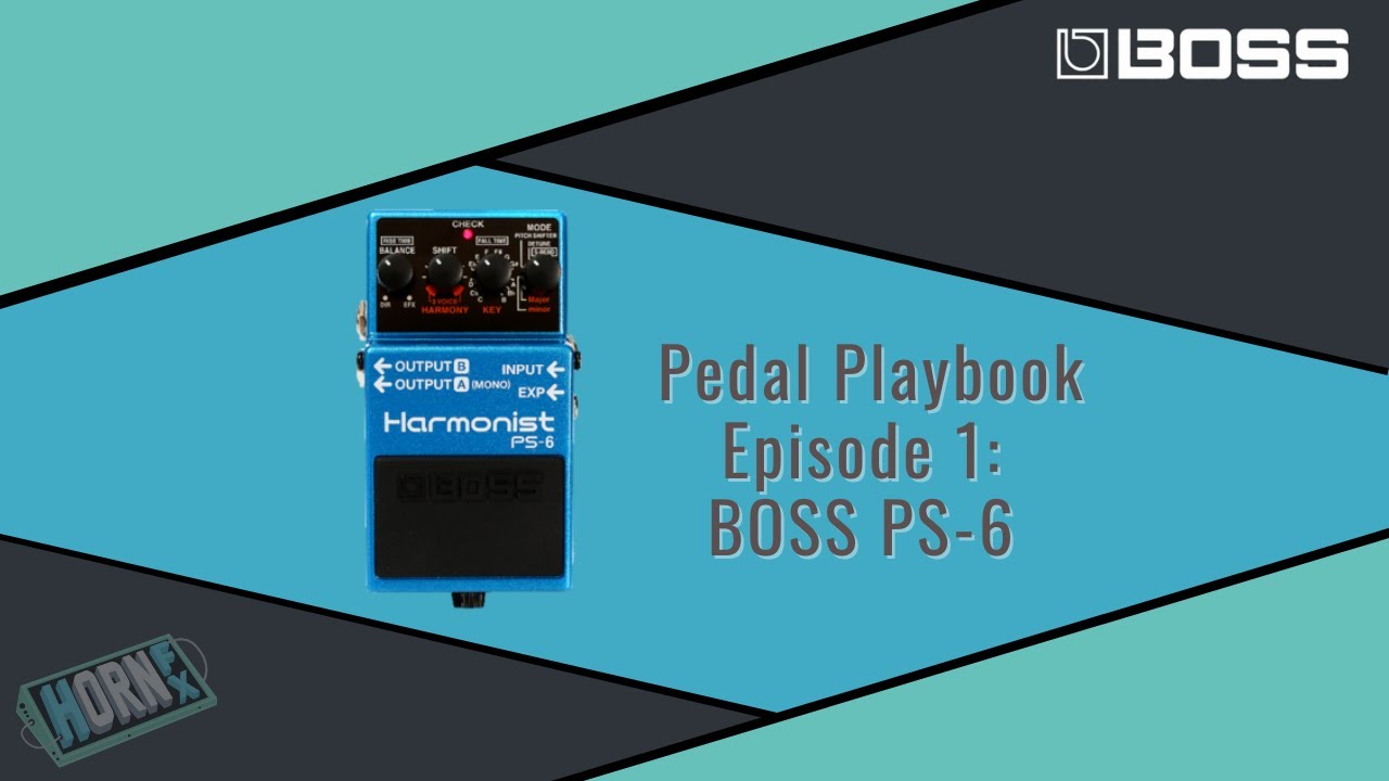 Saxophone with Pedals - Pedal Playbook: Episode 1 - BOSS PS-6