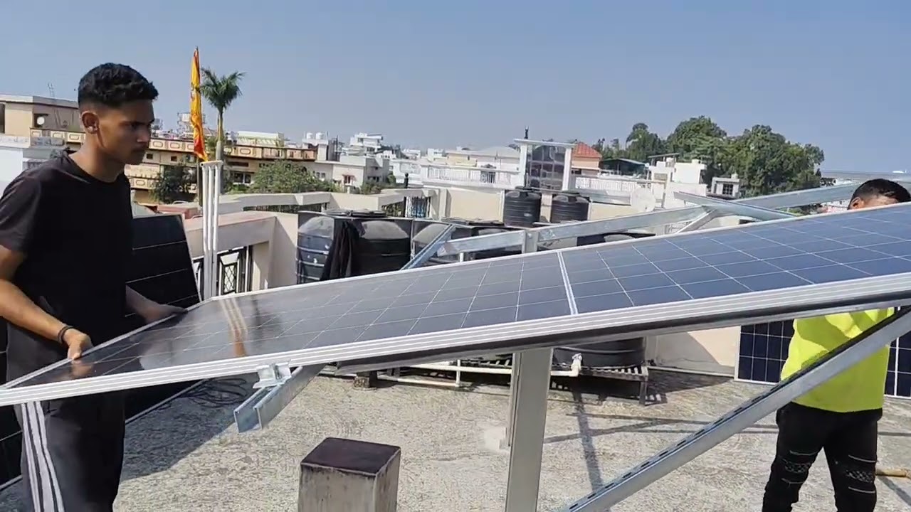 3KW SOLAR POWER PLANT #Rallinone#