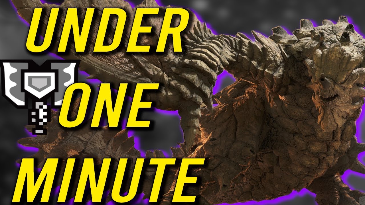 MH Wilds Charge Blade | Tempered Gravios In 56 Seconds | TA Rules