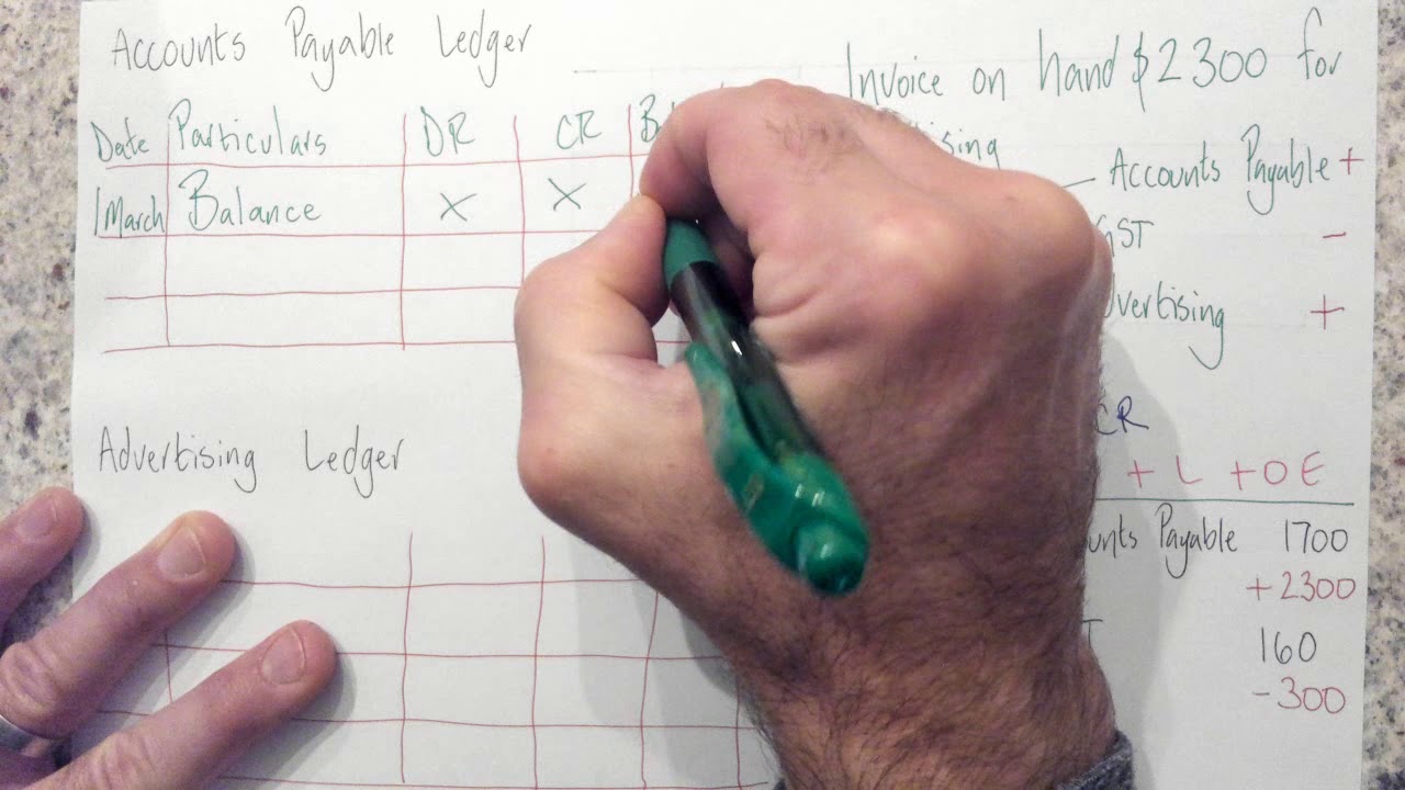 Accounts Payable Ledger