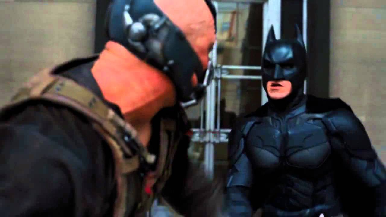 The Dark Knight Rises - Batman vs Bane Second Fight [HD]
