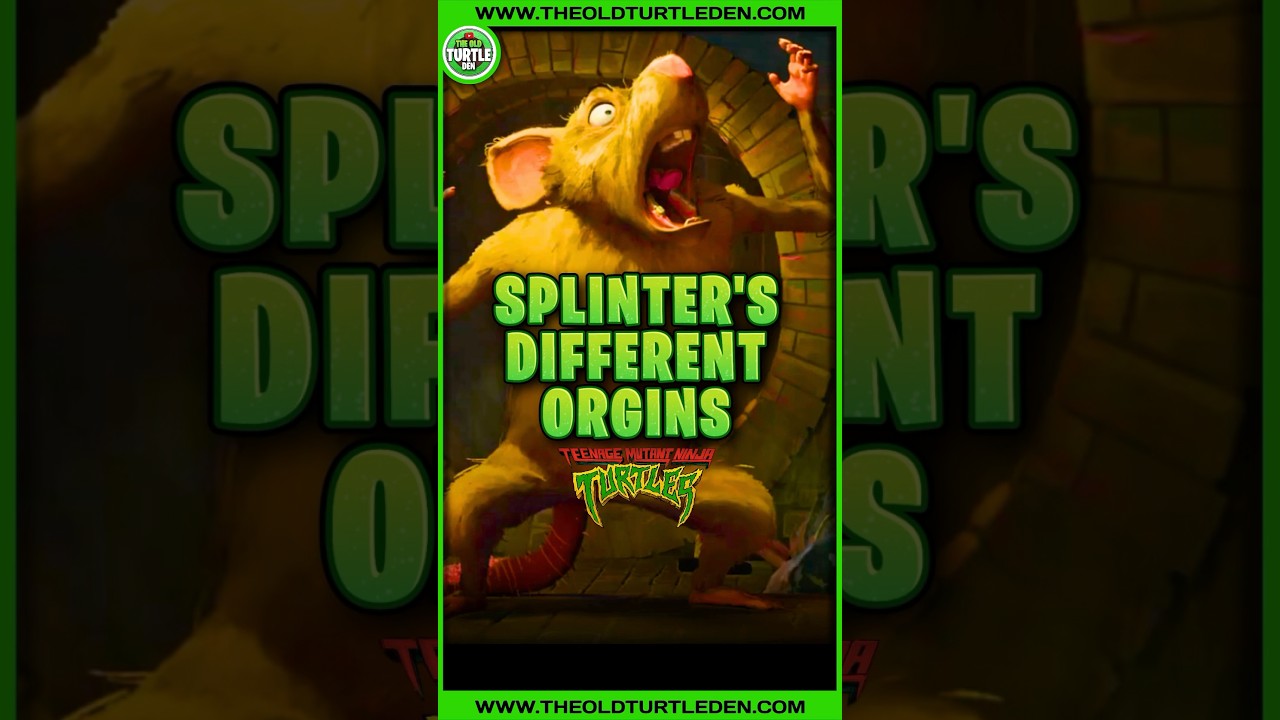 TMNT Splinter&rsquo;s Many Origins