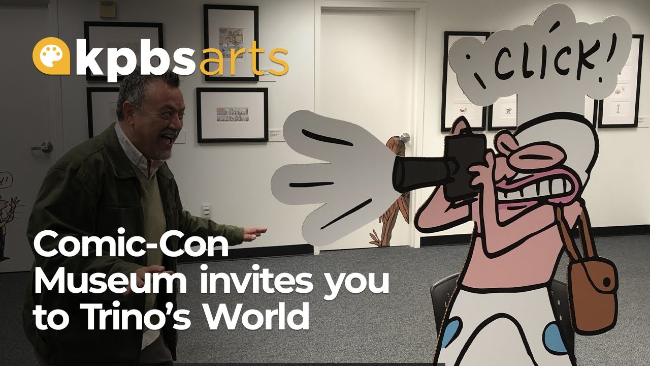 Enter 'Trino's World' at Comic-Con Museum