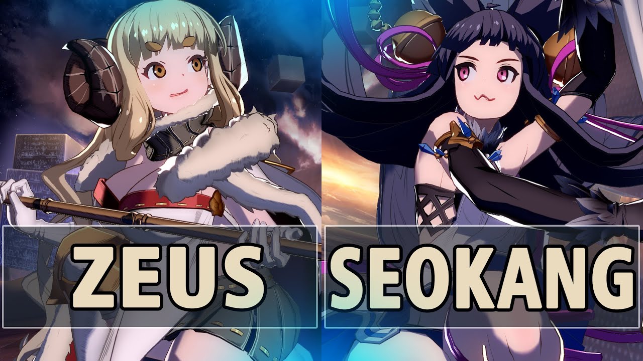 GBVSR:🔥Zeus (Anila) Vs SEOkang (Yuel)🔥| High Level Gameplay.
