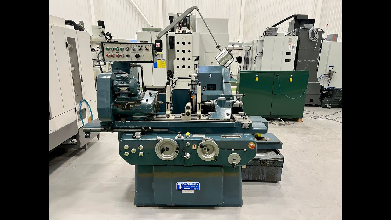JONES & SHIPMAN Model 1074 Universal Production Cylindrical Grinder. Year 1977