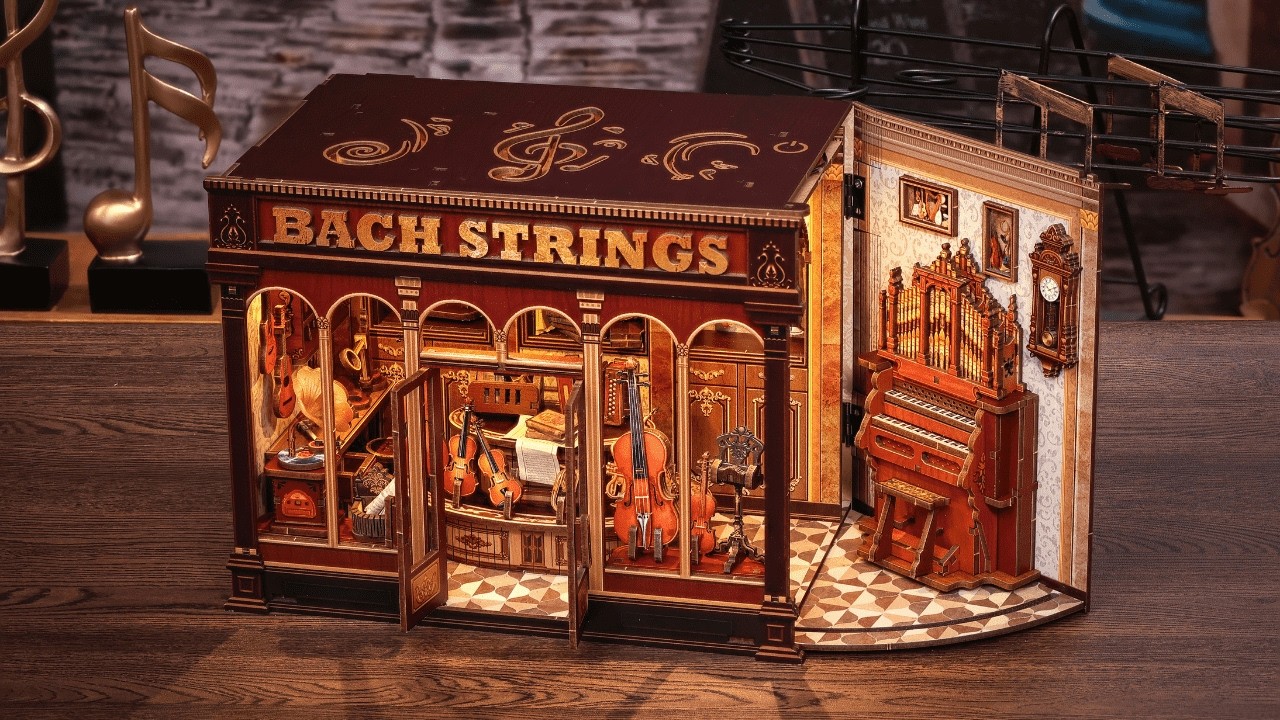 CUTEBEE DIY House Kit  | Assembly Tutorial of Bach Strings #cutebee #miniature #diyhouse #assembly