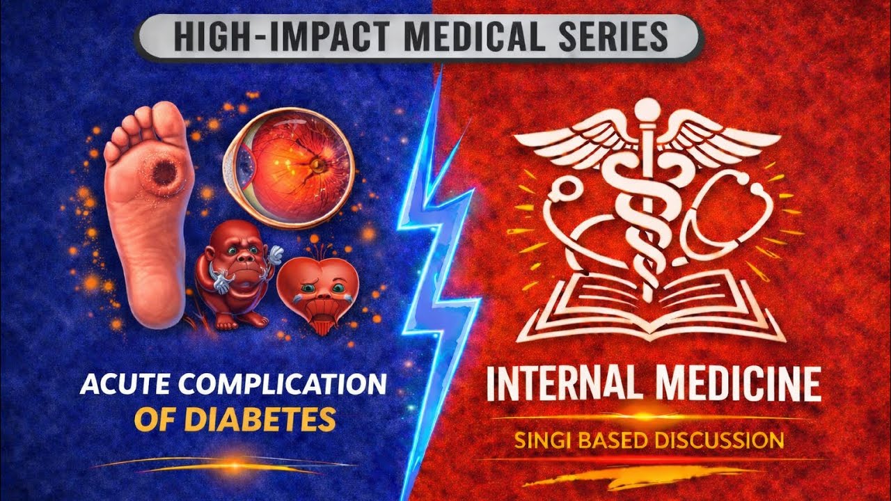 Diabetes Ketoacidosis And Hyperosmolar Hyperglycaemic State | Internal Medicine | University Exams |