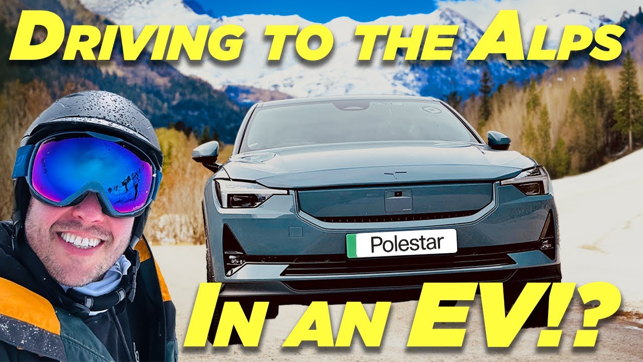 HOW to DRIVE to the ALPS in an Electric Car!!! | Electric Vehicle Road trip