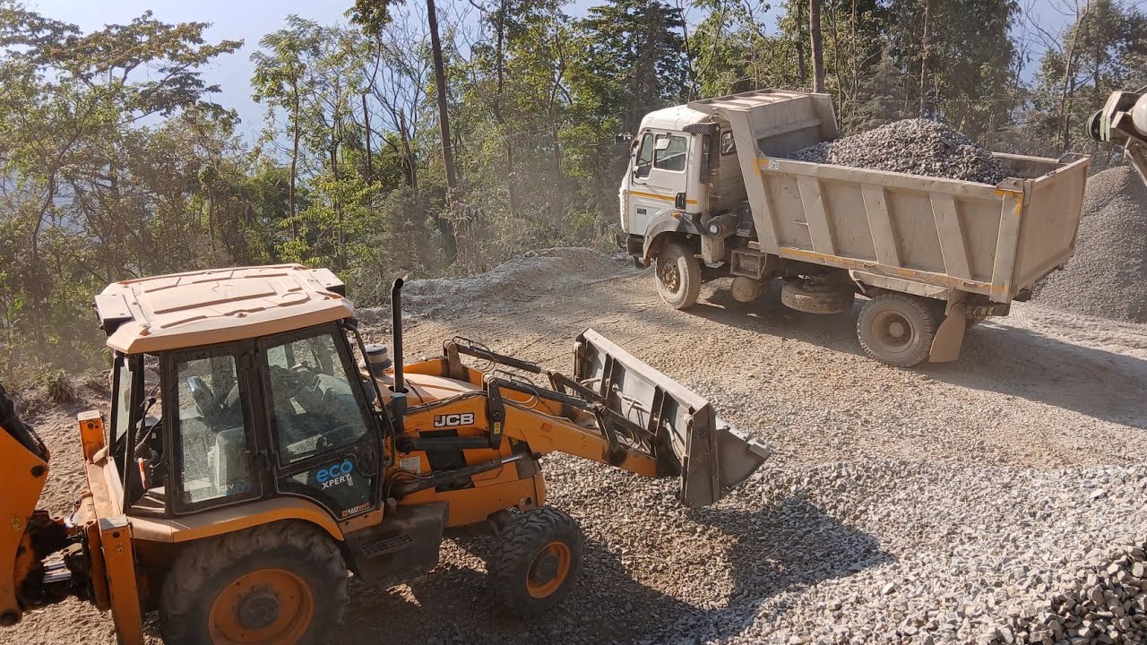 jcb 3dax bokloder metal wya 40mm loding damper jcb video janu vlogs vai 🤔 😄 