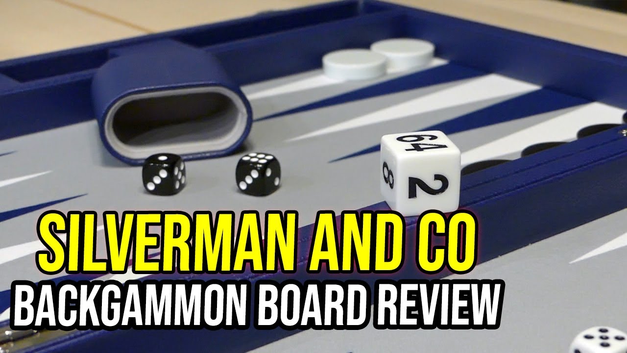 Обзор доски для игры в нарды Silverman and Co