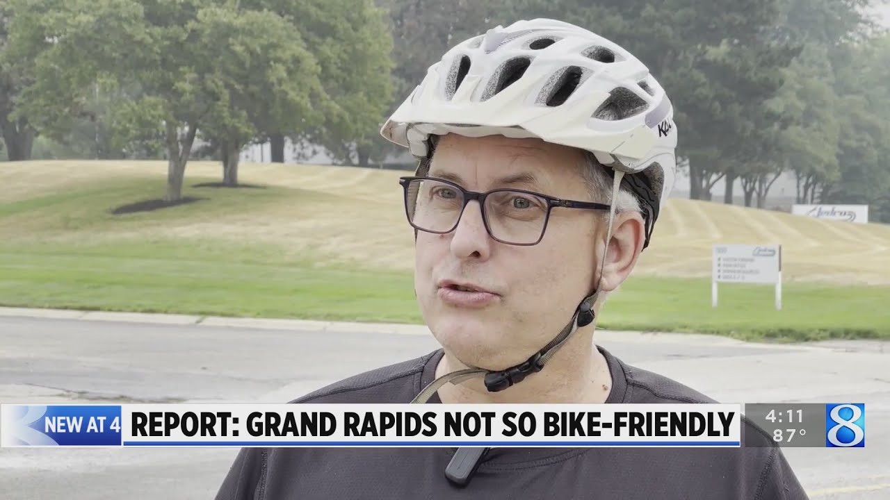 Survey ranks Grand Rapids low for bike-friendly network