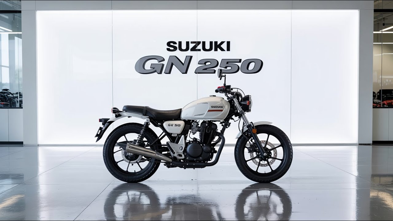 Наконец-то представлен новый Suzuki GN 250 2026 года &ndash; классический мотоцикл, по которому все ску...