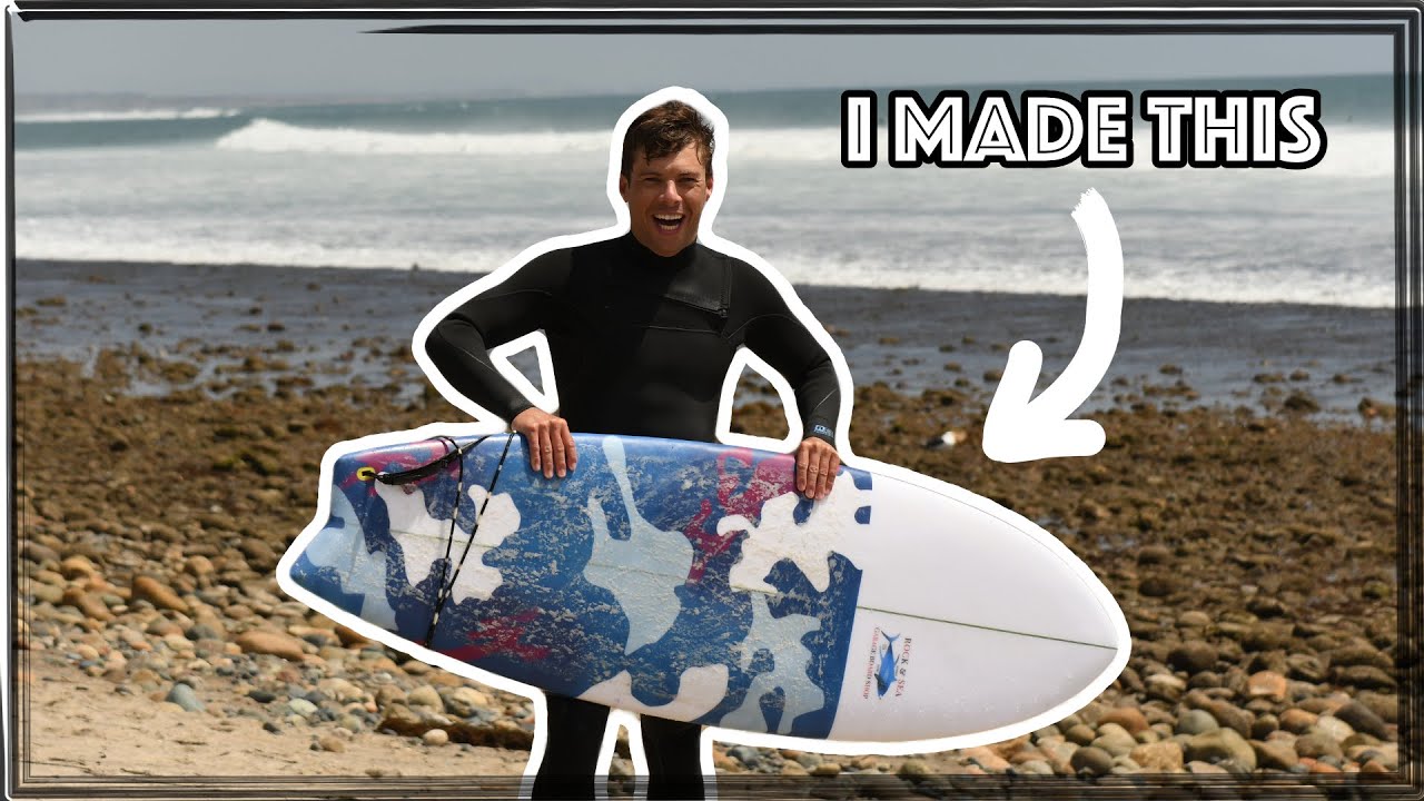 Shaping My Own Asymmetric Surf Board