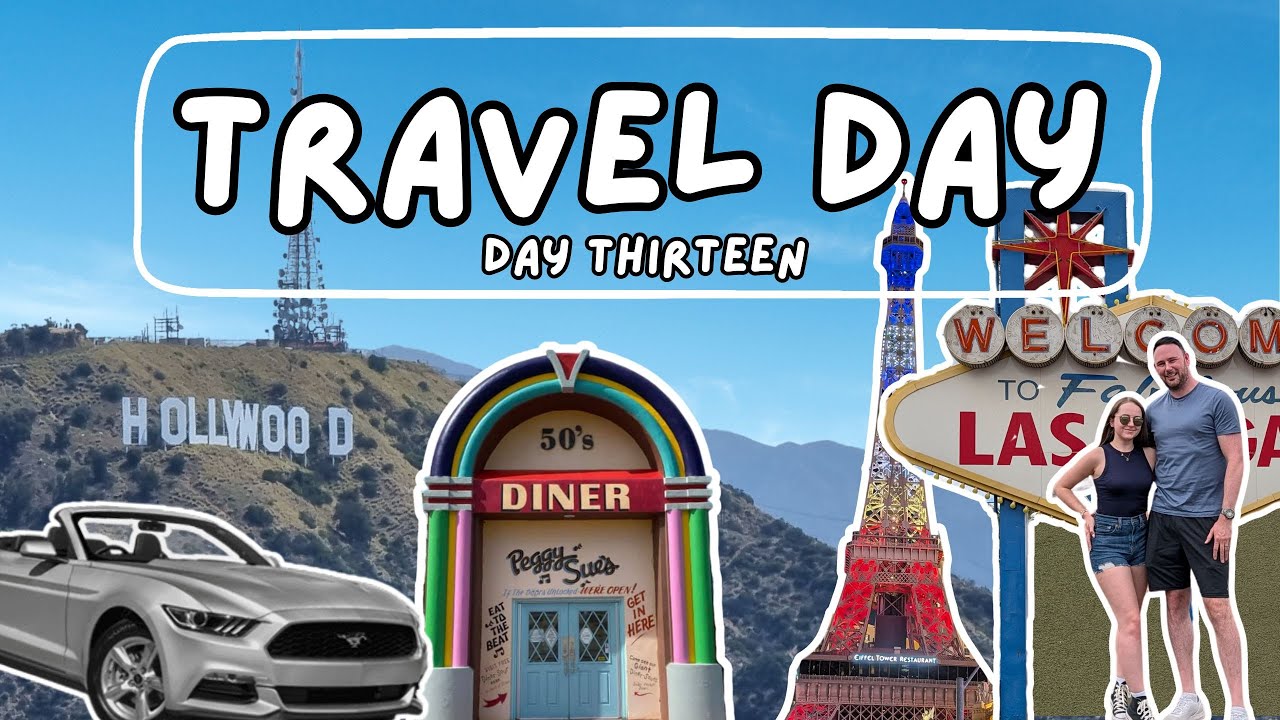 Travel Day From Los Angeles to Las Vegas | Unexpected weather in LV