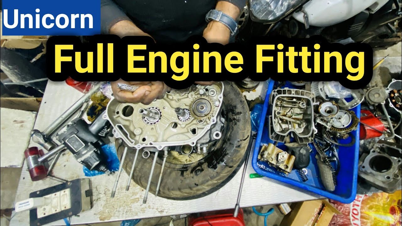 Honda Unicorn Full Engine Fitting|Full Details |Malayalam