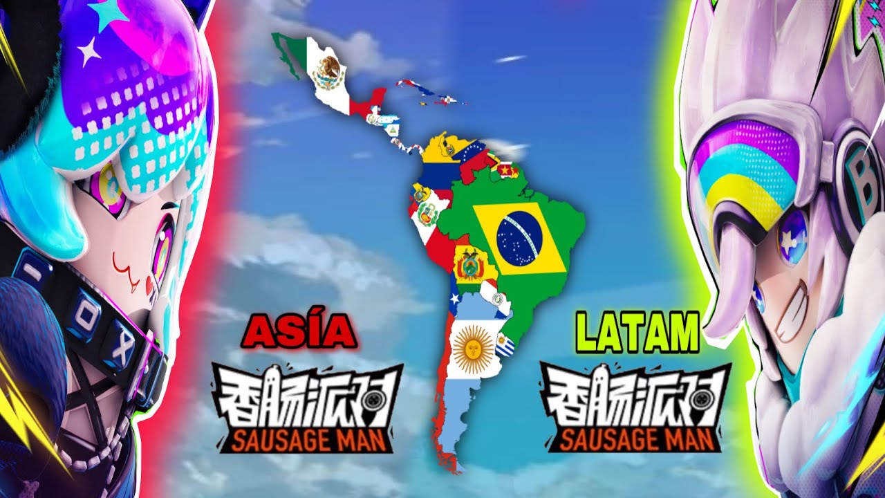 COMO CREAR CUENTA ASIÁTICAS para NORTE y SUR SAUSAGE MAN
