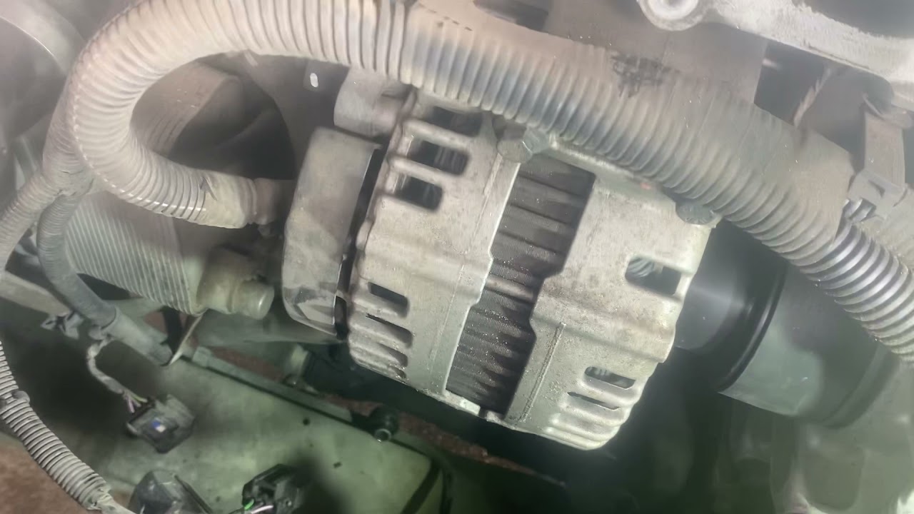 Changing alternator 2008 Volvo XC90 solved