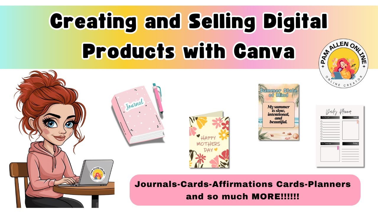 Creating and Selling Digital Products with Canva