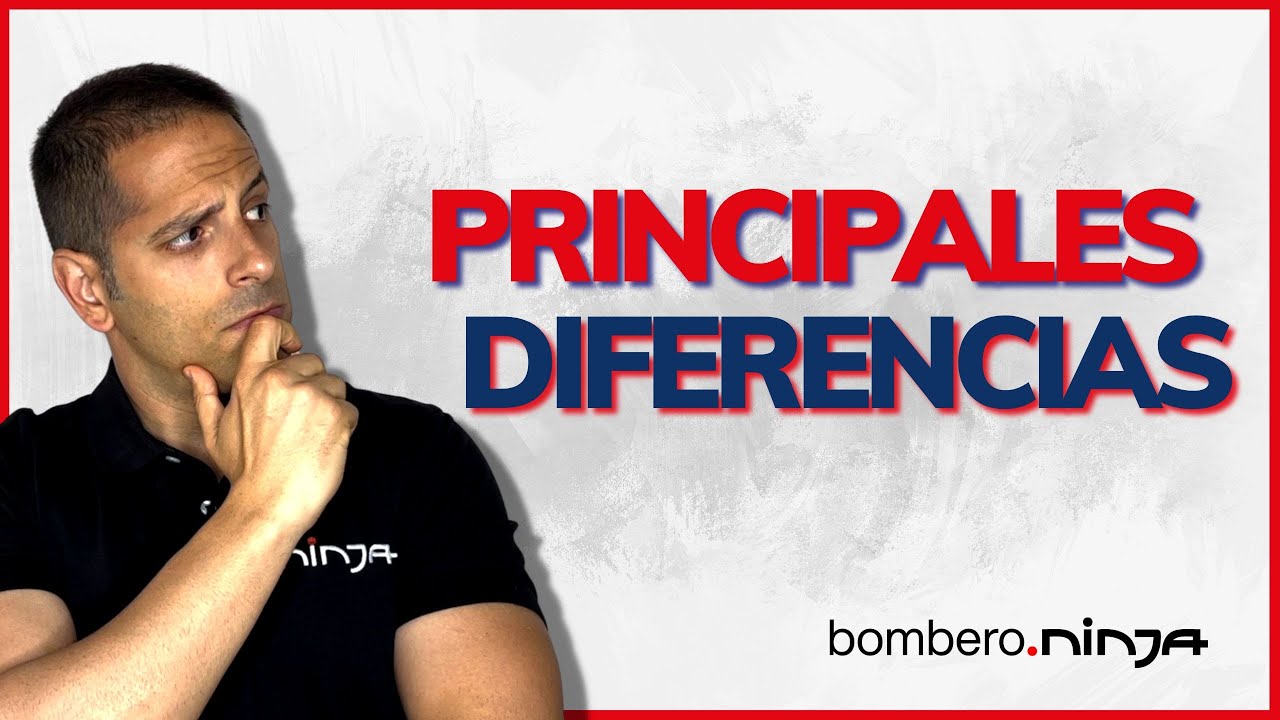 DIFERENCIA entre BOMBERO y BOMBERO VOLUNTARIO