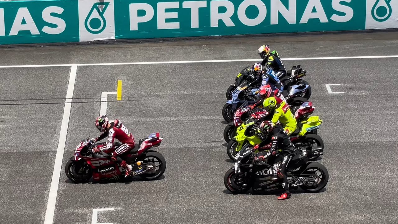PRACTICE START MOTOGP SEPANG TEST 2026