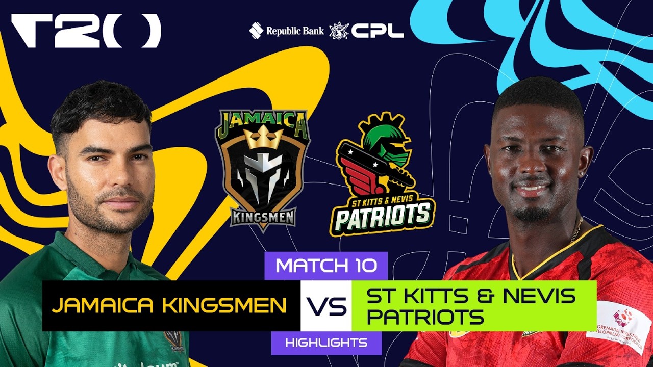 Highlights | Jamaica Kingsmen vs St Kitts and Patriots | CPL 2026