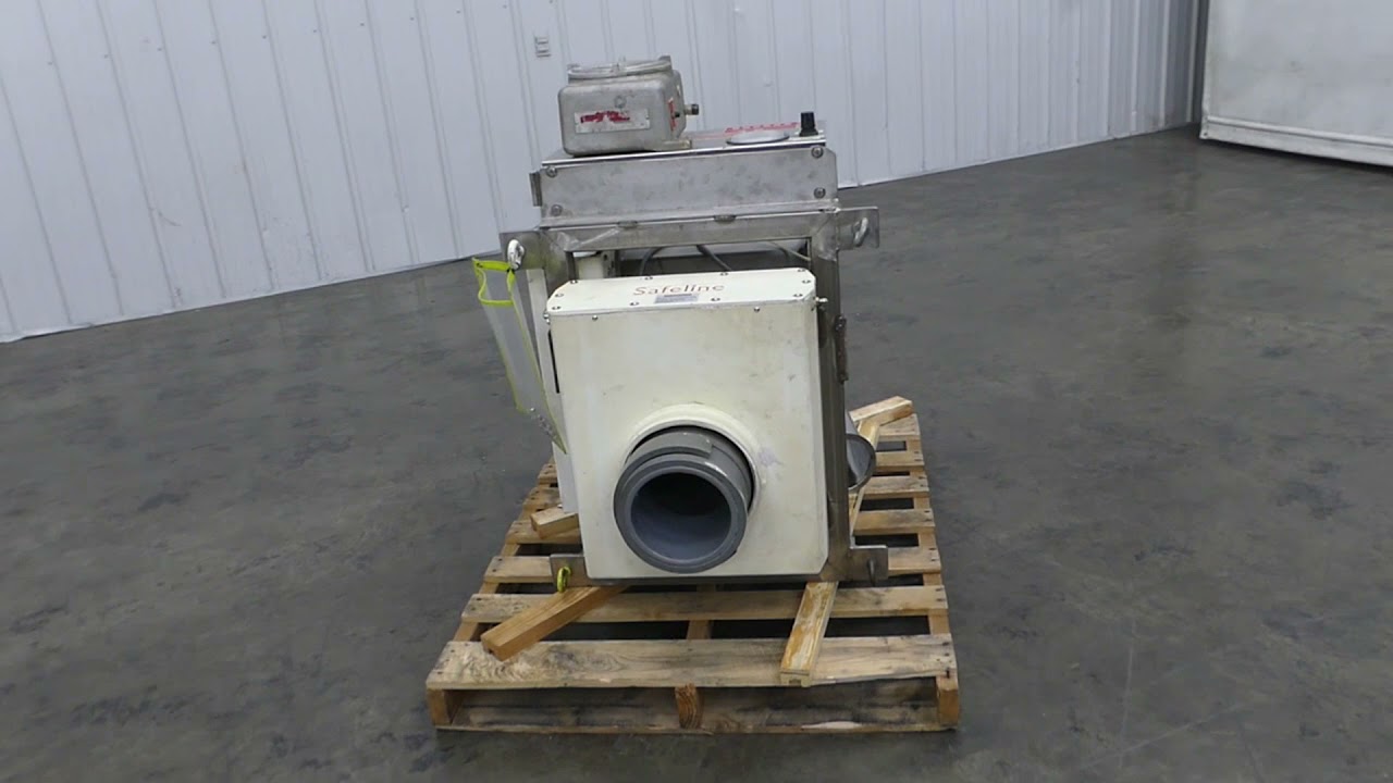 Safeline GF200 Gravity Metal Detector w Controls.