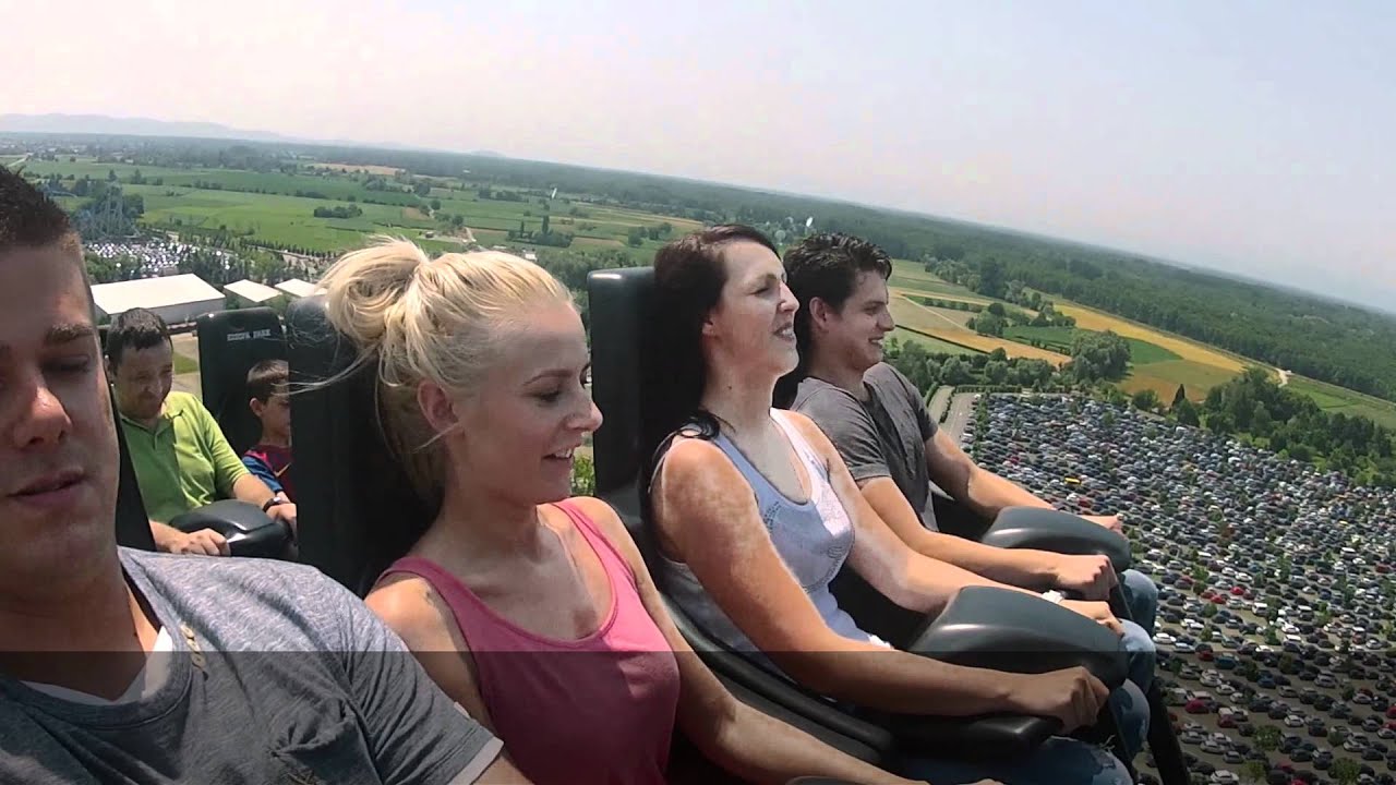 Europa Park - Silver star self-cam by GoPro HD 1080